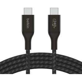 Cable USB-C a USB-C Belkin CAB015BT1MBK Negro 1 m