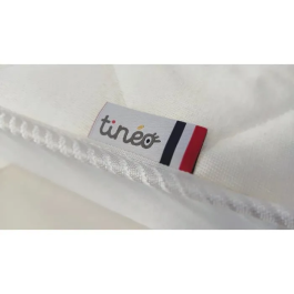 Tineo Colchón Climatizado 60x120 cm + Plano Inclinado 15° Antiácaros Antibacteriano Antimohos Fabricado en Francia