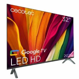 Cecotec ALH40032 Televisor Smart TV 32" HD Google TV, Dolby Audio, HDR10, Chromecast, Asistente Voz, Diseño Frameless Negro Cecotec ALH40032 Televisor Smart TV 32" HD Google TV, Dolby Audio, HDR10, Chromecast, Asistente Voz, Diseño Frameless Negro