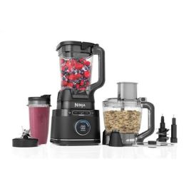 Batidora de Vaso y Procesador de Alimentos Ninja DETECT PRO 3 en 1 - 1.8L y 2.1L, 1200W, Apto para Lavavajillas, Sin BPA