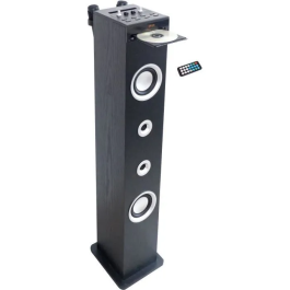 Inovalley HP49CD Torre de Sonido Bluetooth con Reproductor CD y Karaoke, 100W, USB, Radio FM, Negro Precio: 116.69000057. SKU: S7165921