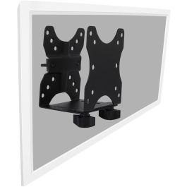 Digitus Soporte Multifuncional para Mini PC de Escritorio, Negro, Abrazadera, 5 kg, 75x75/100x100 mm