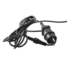 DKD Home Decor Guirnalda Exterior 10 Luces LED Multicolor Cristal Doble Filamento Bombillas Reemplazables 850 cm