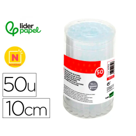 Liderpapel Barra Termofusible 7 mm x 100 mm Caja 50 Unidades