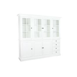 Vitrina Alpino DKD Home Decor Blanco 40.6 x 203 x 218.4 cm Vitrina Alpino DKD Home Decor Blanco 40.6 x 203 x 218.4 cm
