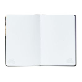 ERIK Cuaderno A5 Premium Miércoles Addams 90 Hojas Punteadas Tapa Dura Laminada Mate