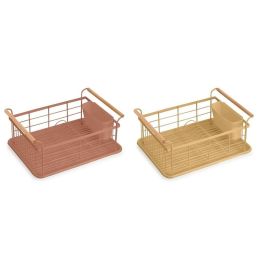 Escurridor DKD Home Decor Metal Terracota Amarillo Polipropileno (44 x 32 x 20 cm) Precio: 40.68999979. SKU: B17MGZFTW3