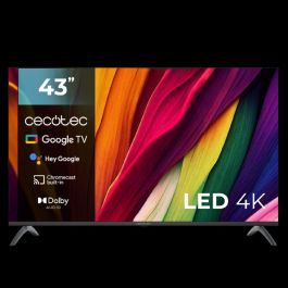 Cecotec ALU40043 Smart TV 43" 4K Ultra HD Android TV 11 con Dolby Vision, Dolby Audio, HDMI 2.1 y Google Assistant Negro Cecotec ALU40043 Smart TV 43" 4K Ultra HD Android TV 11 con Dolby Vision, Dolby Audio, HDMI 2.1 y Google Assistant Negro