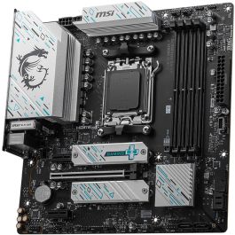 MSI 911-7E24-001 Placa B650M Gaming Plus WiFi AMD AM5 B650 DDR5 192GB HDMI DP 2.5GbE WiFi 6E BT5.3 Micro ATX