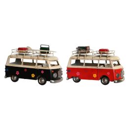 Vehiculo Decoracion Vintage DKD Home Decor Azul Marino Rojo 14 x 18 x 28 cm (2 Unidades) Precio: 46.49999992. SKU: B14AEN6HHF
