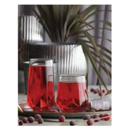 Set de 6 vasos Valeria 400 cc - Lav (8 Cajas) Set de 6 vasos Valeria 400 cc - Lav (8 Cajas)