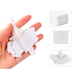 Q-connect Etiquetas Colgantes 21x35 mm Caja de 500 Unidades