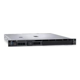 Dell PowerEdge R250 Servidor 1U Xeon E-2334, Rack 1U, 16GB RAM, 1x 2TB HDD, 4 Bahías Hot-Swap, Negro