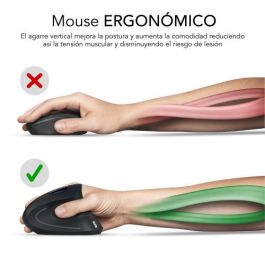 SUBBLIM GLIDE VERTICAL ERGO DUAL MOUSE BATTERY W SUBBLIM GLIDE VERTICAL ERGO DUAL MOUSE BATTERY W