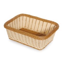 GET - WB-1518-TT - Cesta alta rectangular - 38,1 x 27,9 x 12,7 cm - Beige Precio: 46.99000031. SKU: B18J6HD727