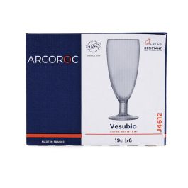 Arcoroc Copas Zumo Vidrio Templado Vesubio 19 cL Caja 6 Unidades