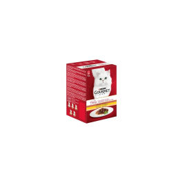 Purina Gourmet Mon Petit Aves para Gatos, Caja con 6 Sobres de 50 gr Precio: 3.9499999. SKU: S4602218