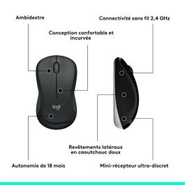 Logitech MK540 Advanced Combo Teclado y Ratón Inalámbrico Unifying, Diseño FR, Tamaño Completo, Resistente a Salpicaduras