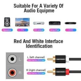 Cable 2 x RCA Vention VAB-R06-B150