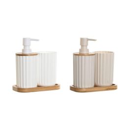 Baño Basicos DKD Home Decor Blanco Beige 9 x 18 x 16 cm Set de 3 (2 Unidades) Precio: 17.5000001. SKU: B1HHP27XGK