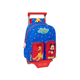 Mochila Escolar con Ruedas Mickey Mouse Clubhouse Good day Azul 28 x 34 x 10 cm Precio: 19.94999963. SKU: B13BTWPEHZ