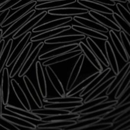 Nature NAT8711338532355 Pantalla de caña de PVC de doble cara - Opaca 4/5 - Antracita - 1 x 3 m - 1600 g/m² - Anti-UV