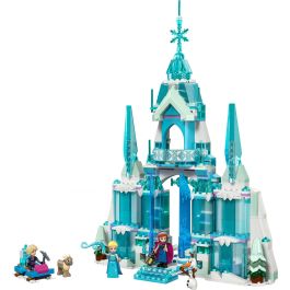 LEGO 43244 Disney Princess Palacio de Hielo de Elsa, Juego de Construcción, 630 Piezas, Niños +6 Años