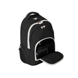 Mochila Antartik Fusion Flex Multibolsillo Negro 19 L 450x180x300 mm