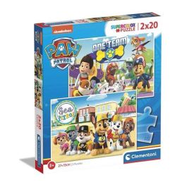 CLEMENTONI Puzzle Patrulla Canina Paw Patrol 2x20 piezas