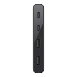 Belkin F4U090btBLK Hub USB-C de Viaje 4 Puertos (2x USB A, 2x USB C) Negro
