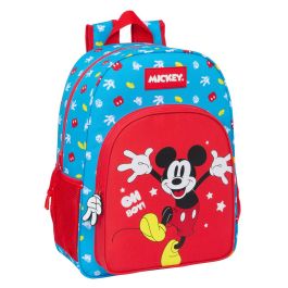 Mochila Escolar Mickey Mouse Clubhouse Fantastic Azul Rojo 33 x 42 x 14 cm Precio: 18.49999976. SKU: B1HLS4G6LV