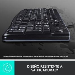 LOGITECH TECLADO + RATON MK120 optico usb 2.0 negro LOGITECH TECLADO + RATON MK120 optico usb 2.0 negro