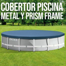 Cubrepiscinas Intex 28031 METAL FRAME 366 x 25 x 366 cm