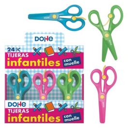 Tijera Escolar Dohe Con Muelle Expositor De 24 (3 Col.) Precio: 19.49999942. SKU: B1KM74WSYY