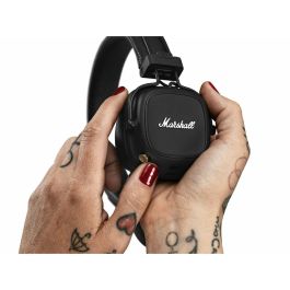 Auriculares Bluetooth con Micrófono Marshall Major IV Negro