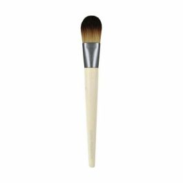Ecotools FOUNDATION brush, Brocha de Maquillaje para Base, Acabado Impecable y Uniforme, Fibras Sintéticas Densas, Cruelty Free y Vegano