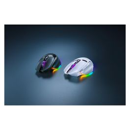 Razer Basilisk V3 Pro Ratón Inalámbrico Óptico Bluetooth USB-C Blanco 30000 DPI para Gaming con Diseño Ergonómico Mano Derecha