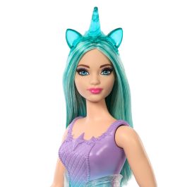 Muñeca Barbie Unicornio Pelo De Colores Hrr15 Mattel