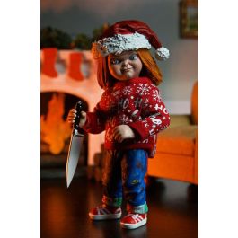 Neca Ultimate Chucky Holiday Edition Figura de 18 cm Colección Navideña Neca Ultimate Chucky Holiday Edition Figura de 18 cm Colección Navideña