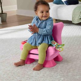 Fisher-Price JFF07 - Ríe y Aprende - Silla Electrónica de Aprendizaje Progresivo Rosa