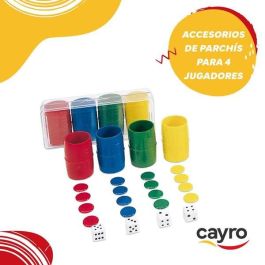 Cubiletes con Fichas de Parchís Cayro