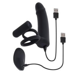 Funda para pene Evolved Gender X black Ø 3,8 cm Funda para pene Evolved Gender X black Ø 3,8 cm