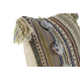 DKD Home Decor Funda Cojin Multicolor Algodon 50 x 50 cm