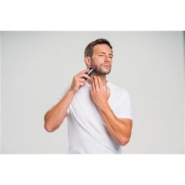 Wahl 09893-0443 Cortapelos para Barba, Batería de Litio 240 min, 8 Peines Guía, Carga Rápida, 1.5-13mm, Cuchillas de Precisión