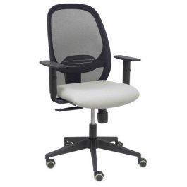 Silla Piqueras Y Crespo Cilanco Negra Uso Intensivo Brazos Regulables Mecanismo Sincro Con Regulador De Tension Refuerzo Lumbar Regulable Ruedas Parquet Respaldo De Malla Negra Y Asiento Tapizado Bali Gris Claro Precio: 216.5000002. SKU: S5703537