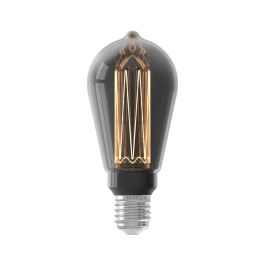 Bombilla LED E27 - CALEX - FIBRA DE VIDRIO RÚSTICA ST64 - 3,5 W - 40 lm - 2000 K - Regulable - Titanio Precio: 27.50000033. SKU: B1J2H5F4RL