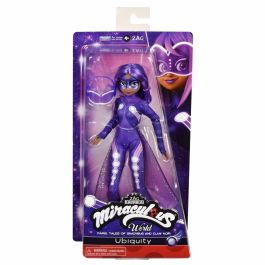 Bandai AAAME75201 Muñeca Articulada Miraculous Ladybug Ubiquity Licencia Oficial 26 cm