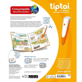 Ravensburger 13099017 Tiptoi: La enciclopedia para los pequeños curiosos, libro interactivo educativo para niños de 4 años en adelante, sin pantalla