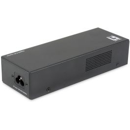 LevelOne POI-5003 Inyector PoE Gigabit Ethernet 90W 10/100/1000 Mbit/s, IEEE 802.3bt, Negro