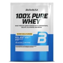 BIOTECHUSA 100% Pure Whey Proteína de Suero de Leche Sabor Bourbon Vainilla 28G con Bromelina y Aminoácidos Precio: 2.4999997. SKU: B12936DQCZ